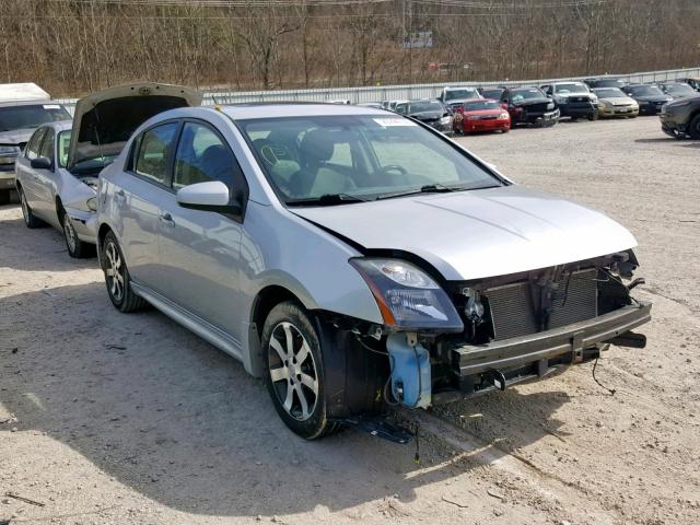 3N1AB6AP2CL741824 - 2012 NISSAN SENTRA 2.0 SILVER photo 1