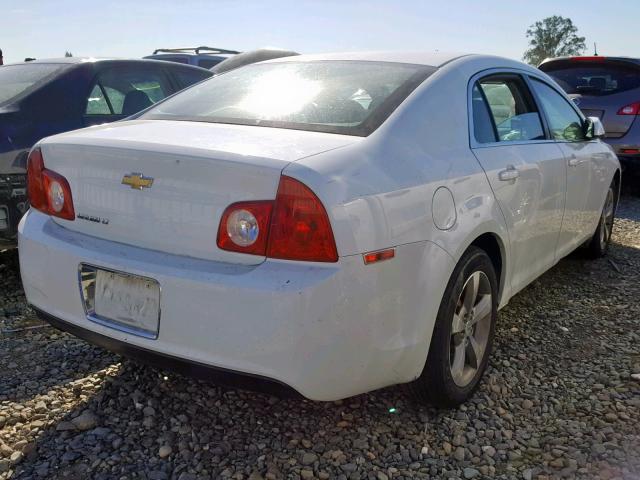 1G1ZC5E19BF133765 - 2011 CHEVROLET MALIBU 1LT 白色 照片 4
