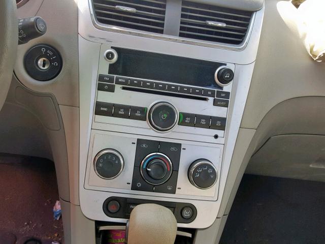 1G1ZC5E19BF133765 - 2011 CHEVROLET MALIBU 1LT 白色 照片 9