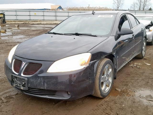 1G2ZH57N384186804 - 2008 PONTIAC G6 GT BLACK photo 2