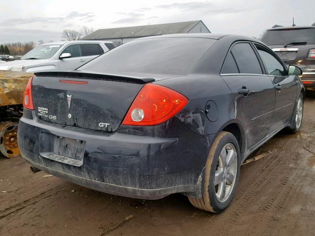 1G2ZH57N384186804 - 2008 PONTIAC G6 GT BLACK photo 4