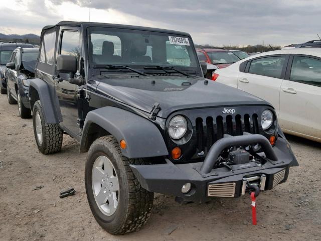1C4AJWAG1CL260555 - 2012 JEEP WRANGLER S შავი ფოტო 1
