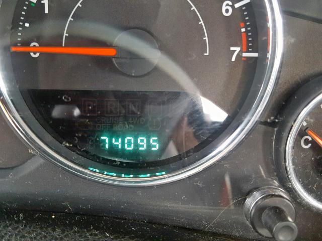 1C4AJWAG1CL260555 - 2012 JEEP WRANGLER S შავი ფოტო 8