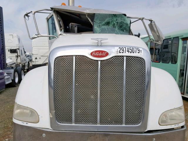 1XPHD49X2AD793096 - 2010 PETERBILT 386 WHITE photo 10