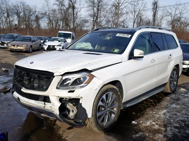 4JGDF6EE7GA625518 - 2016 MERCEDES-BENZ GL 450 4MA WHITE photo 2