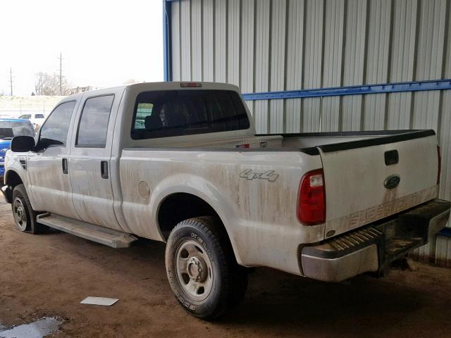 1FTWW31R18ED82271 - 2008 FORD F350 SRW S WHITE photo 3