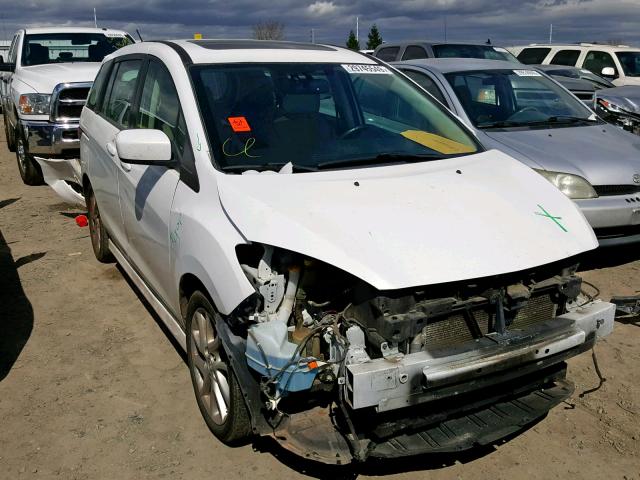 JM1CW2DL6C0107246 - 2012 MAZDA 5 WHITE photo 1