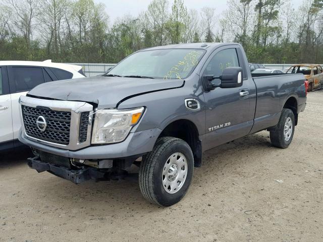 1N6BA1R94HN520291 - 2017 NISSAN TITAN XD S GRAY photo 2