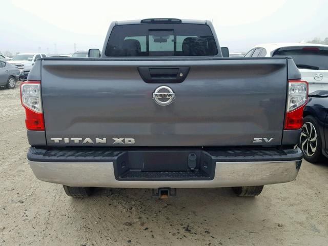 1N6BA1R94HN520291 - 2017 NISSAN TITAN XD S GRAY photo 6