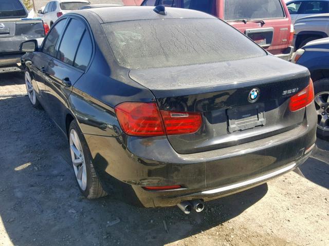 WBA3C1C58CF430262 - 2012 BMW 328 I SULE BLACK photo 3