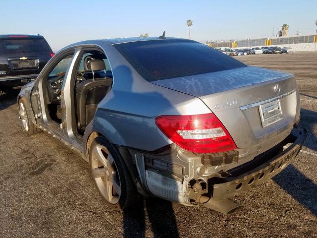 WDDGF4HB0EA965989 - 2014 MERCEDES-BENZ C 250  photo 3