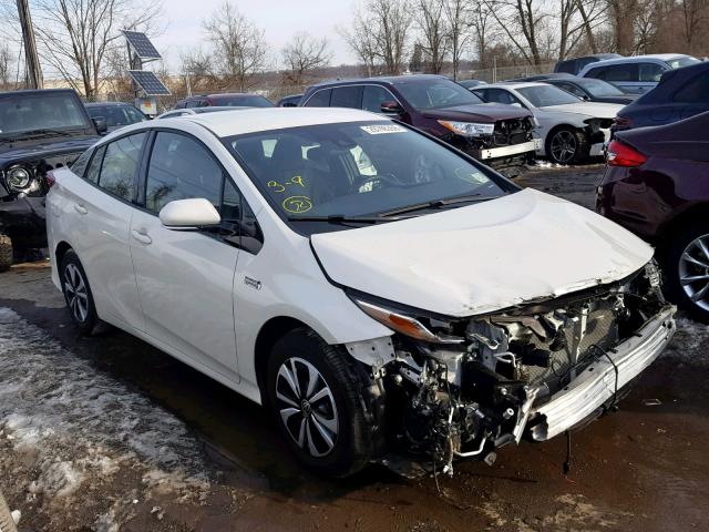 JTDKARFP2J3081355 - 2018 TOYOTA PRIUS PRIM თეთრი ფოტო 1