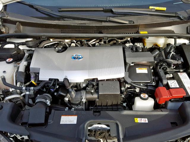 JTDKARFP2J3081355 - 2018 TOYOTA PRIUS PRIM თეთრი ფოტო 7