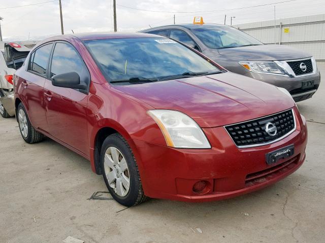 3N1AB61E68L615763 - 2008 NISSAN SENTRA 2.0 RED photo 1