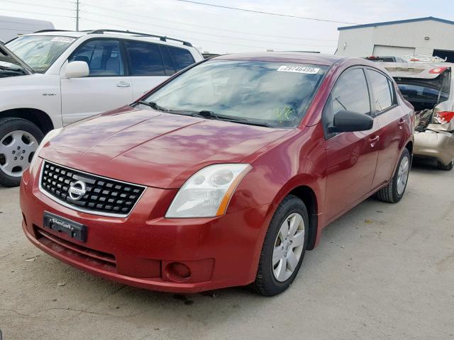 3N1AB61E68L615763 - 2008 NISSAN SENTRA 2.0 RED photo 2