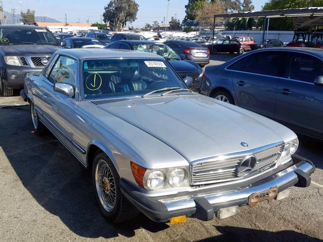 WDBBA25A9BB002127 - 1981 MERCEDES-BENZ 380 SLC SILVER photo 1