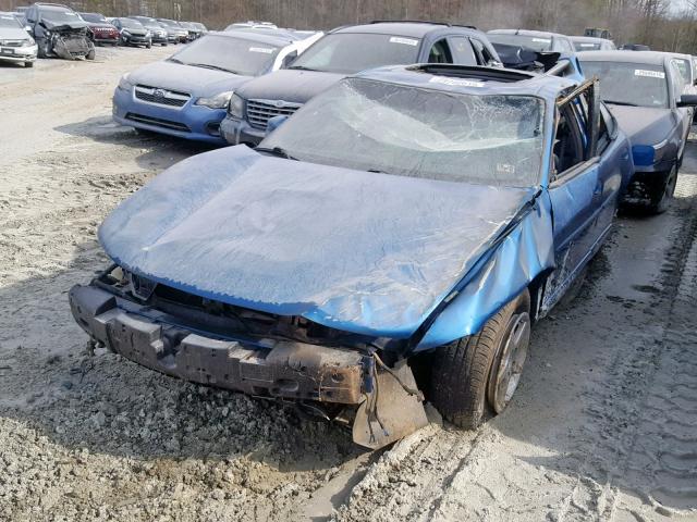 1G2WP52K7XF222998 - 1999 PONTIAC GRAND PRIX TEAL photo 2