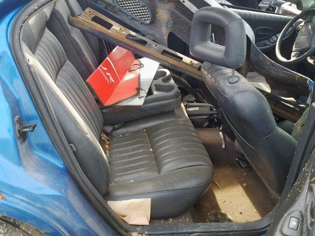 1G2WP52K7XF222998 - 1999 PONTIAC GRAND PRIX TEAL photo 6