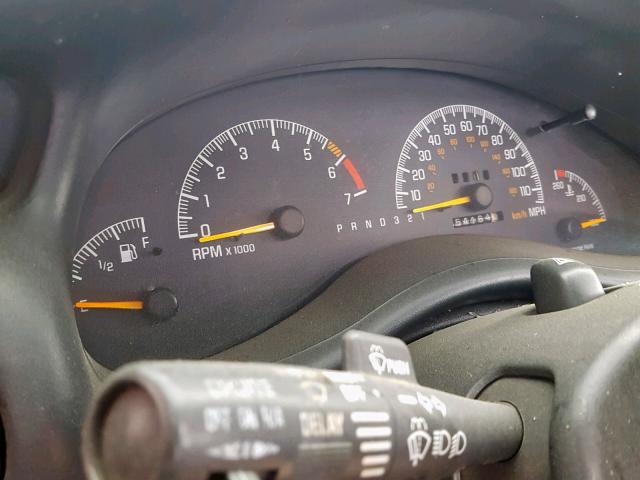 1G2WP52K7XF222998 - 1999 PONTIAC GRAND PRIX TEAL photo 8