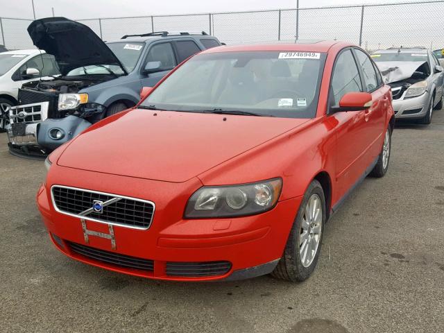 YV1MS382342022467 - 2004 VOLVO S40 2.4I RED photo 2