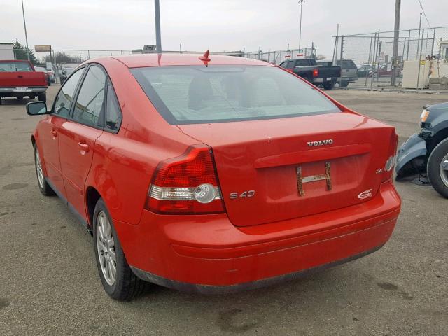 YV1MS382342022467 - 2004 VOLVO S40 2.4I RED photo 3