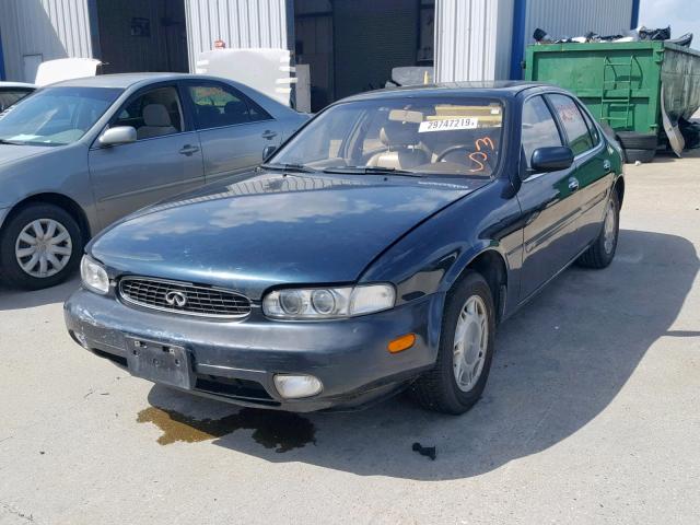 JNKAY21D6RM107522 - 1994 INFINITI J30 GREEN photo 2