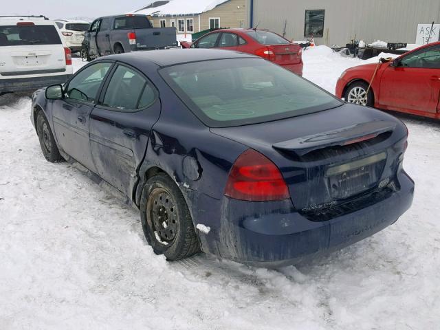 2G2WP552281115992 - 2008 PONTIAC GRAND PRIX BLUE photo 3