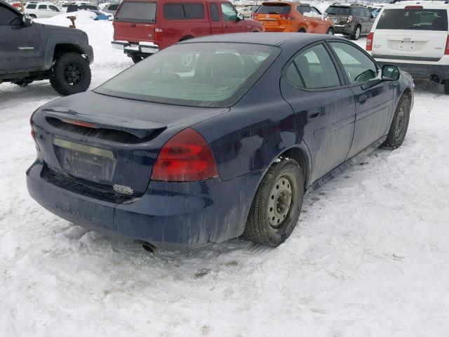 2G2WP552281115992 - 2008 PONTIAC GRAND PRIX BLUE photo 4
