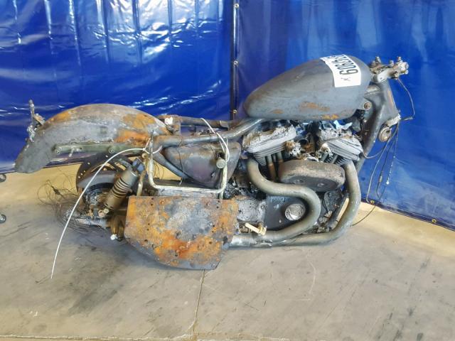 1HD4CKM322K134751 - 2002 HARLEY-DAVIDSON XLH883 R BURN photo 9