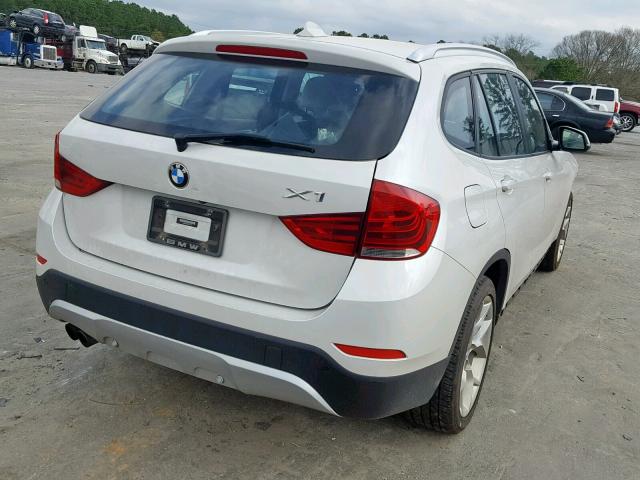WBAVM1C53FV317156 - 2015 BMW X1 SDRIVE2 WHITE photo 4