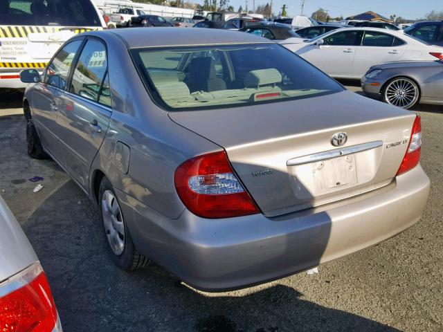 4T1BE32K13U743950 - 2003 TOYOTA CAMRY LE BEIGE photo 3