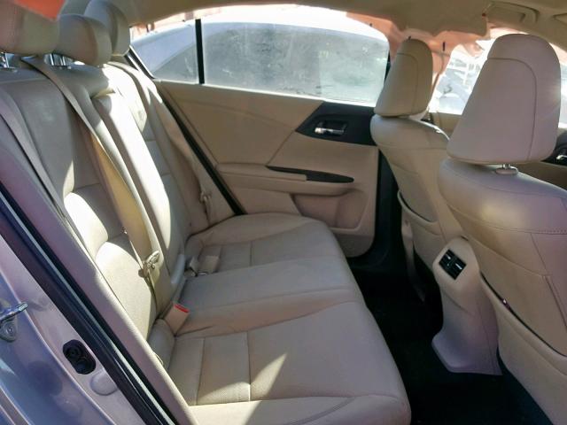 1HGCR6F72FA011211 - 2015 HONDA ACCORD HYB SILVER photo 6