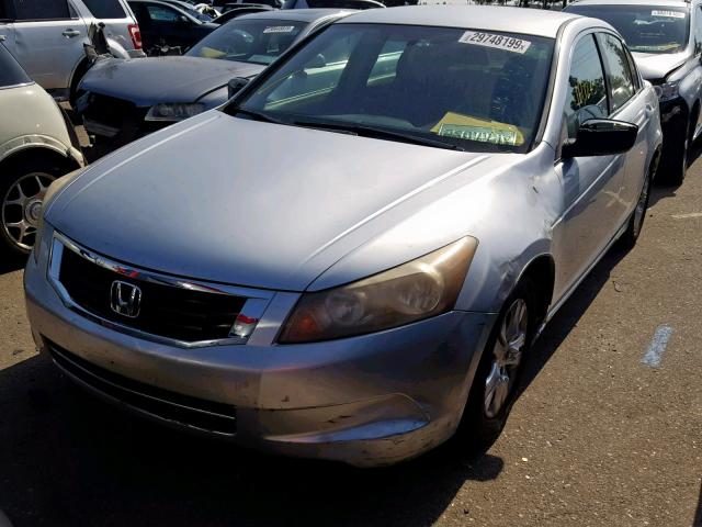 JHMCP26468C066687 - 2008 HONDA ACCORD LXP SILVER photo 2