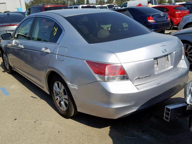 JHMCP26468C066687 - 2008 HONDA ACCORD LXP SILVER photo 3