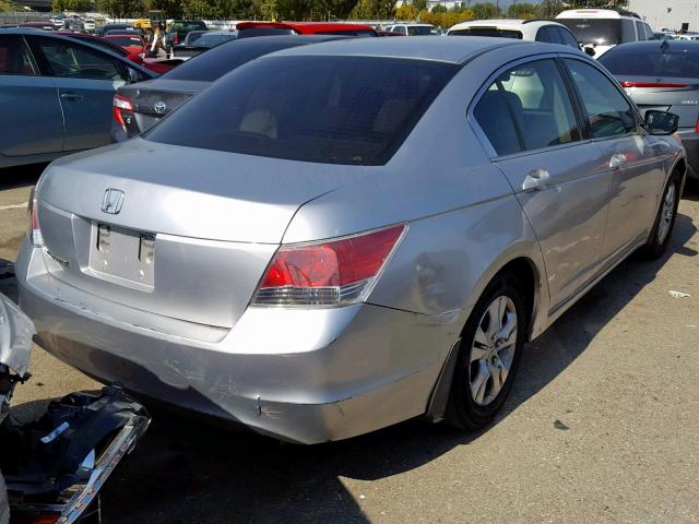 JHMCP26468C066687 - 2008 HONDA ACCORD LXP SILVER photo 4