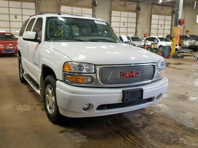 1GKEK63U95J145710 - 2005 GMC YUKON DENA WHITE photo 1