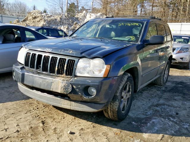 1J8GR48K57C674793 - 2007 JEEP GRAND CHER GRAY photo 2