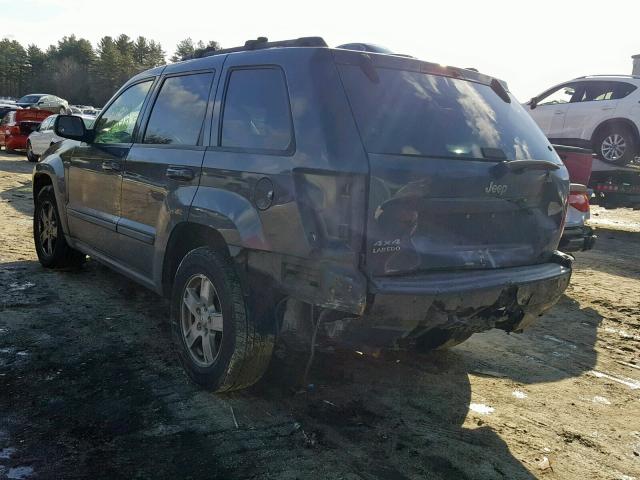 1J8GR48K57C674793 - 2007 JEEP GRAND CHER GRAY photo 3