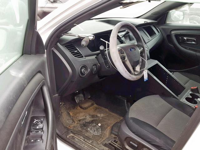 1FAHP2M83DG143618 - 2013 FORD TAURUS POL WHITE photo 9