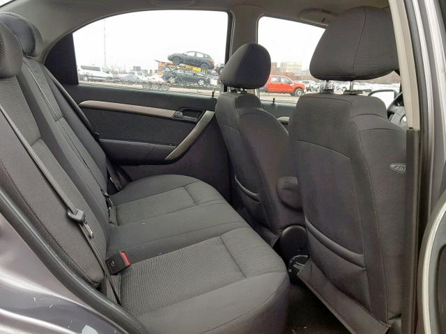 KL1TD56648B012279 - 2008 CHEVROLET AVEO BASE Күміс фото 6