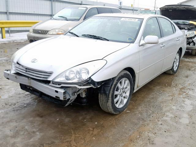 JTHBF30G525018553 - 2002 LEXUS ES 300 CREAM photo 2