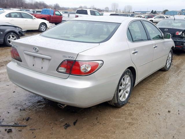 JTHBF30G525018553 - 2002 LEXUS ES 300 CREAM photo 4