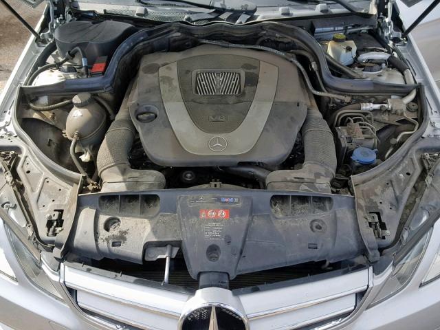 WDDKJ5GB5BF073168 - 2011 MERCEDES-BENZ E 350 SILVER photo 7