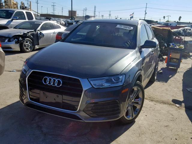 WA1BCCFS9JR006168 - 2018 AUDI Q3 PREMIUM GRAY photo 2