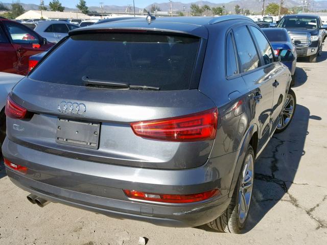 WA1BCCFS9JR006168 - 2018 AUDI Q3 PREMIUM GRAY photo 4