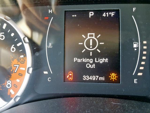 ZACCJBAT1FPB38695 - 2015 JEEP RENEGADE S წითელი ფოტო 8