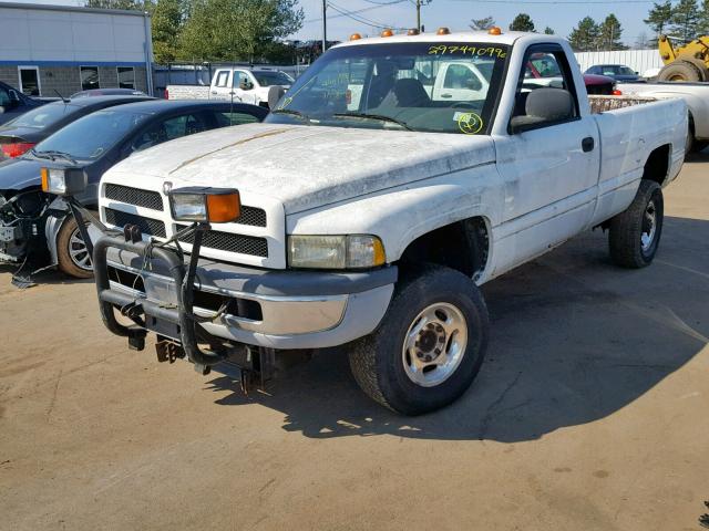 1B7KF26Z6SS221411 - 1995 DODGE RAM 2500 WHITE photo 2