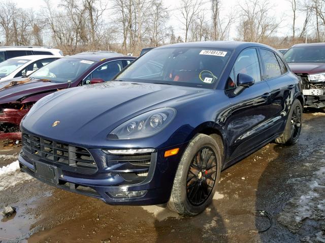 WP1AG2A51HLB51931 - 2017 PORSCHE MACAN GTS BLUE photo 2