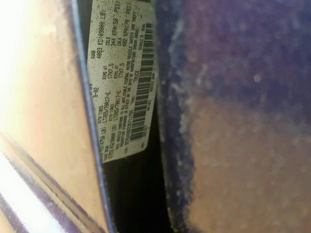 3D7KA28623G711795 - 2003 DODGE RAM 2500 S ლურჯი ფოტო 10