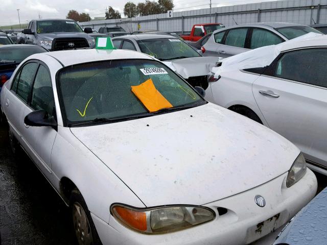 1MELM13P7VW619956 - 1997 MERCURY TRACER LS WHITE photo 1